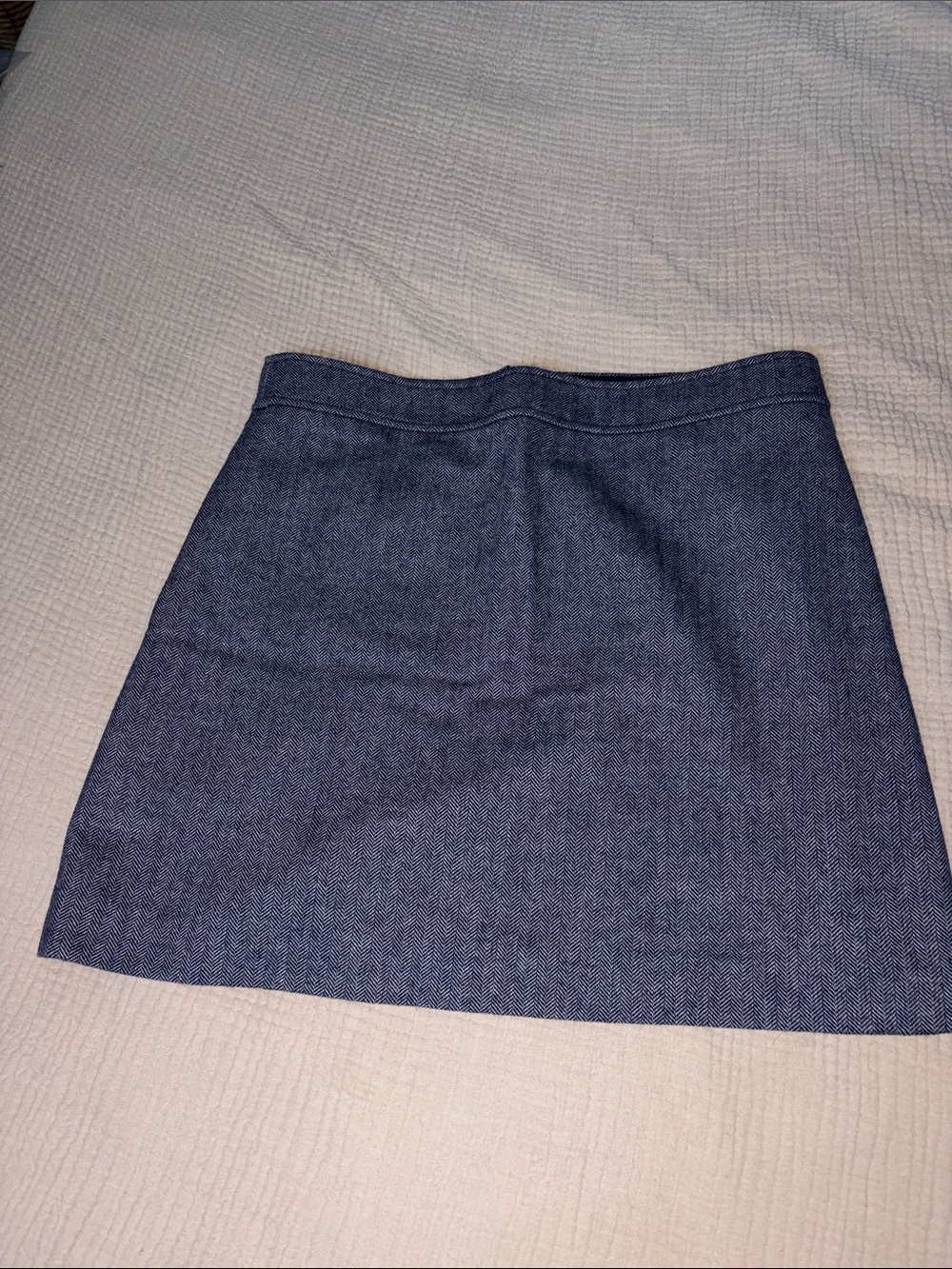 J. Crew tweed herringbone Mini Skirt